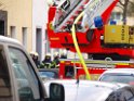 Einsatz Feuerwehr SEK Polizei Koeln Nippes Merheimerstr P096